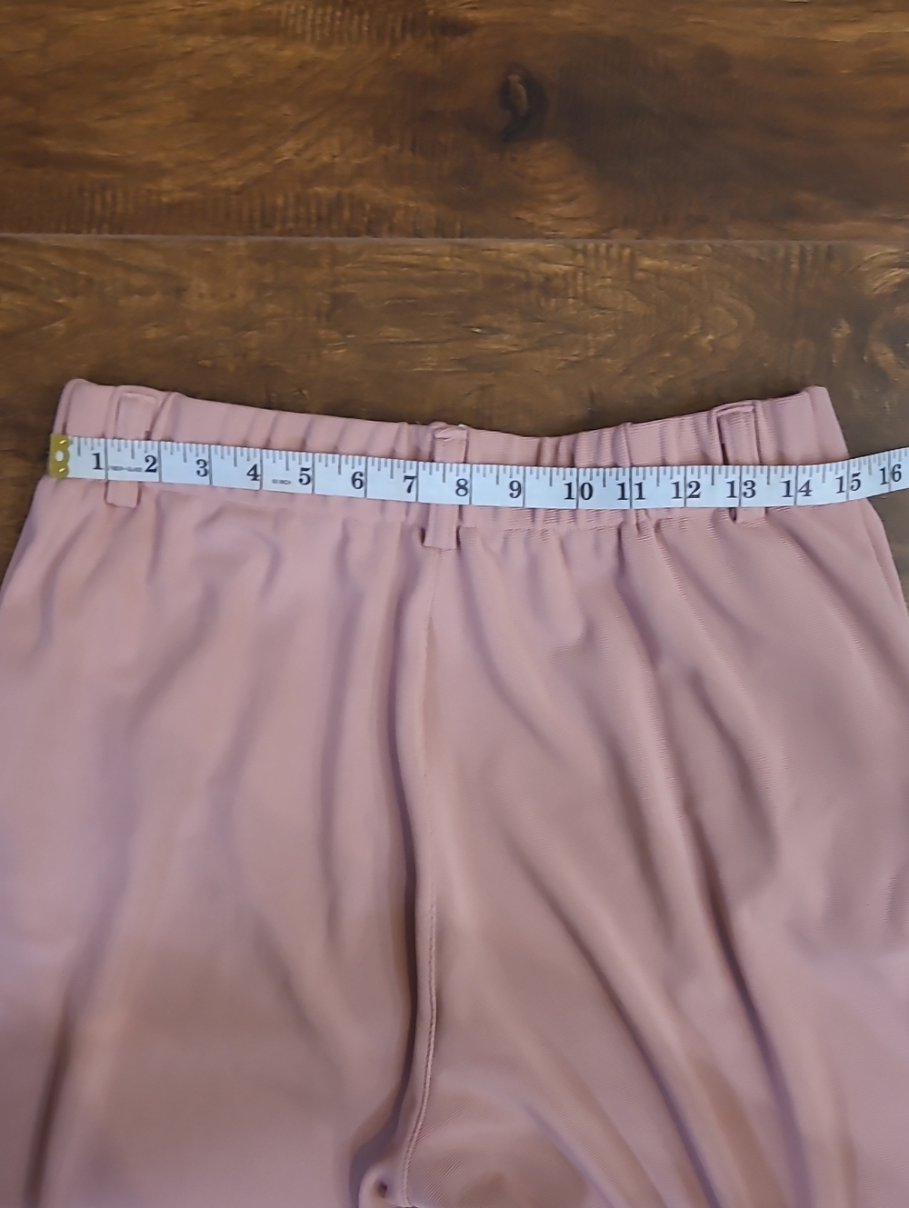 Halara Wide Leg High-Waist Pants — Pink Pull On Every Day Dress Up Or Down Large - Picture 7 of 11